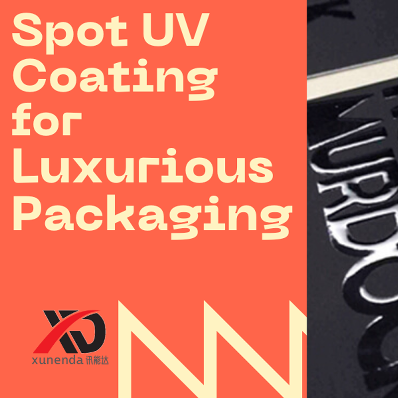 Spot-UV-coating voor luxe verpakkingen